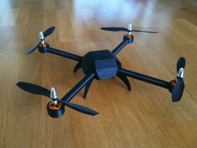 PL1Q Vampire, the 3d printable quadcopter