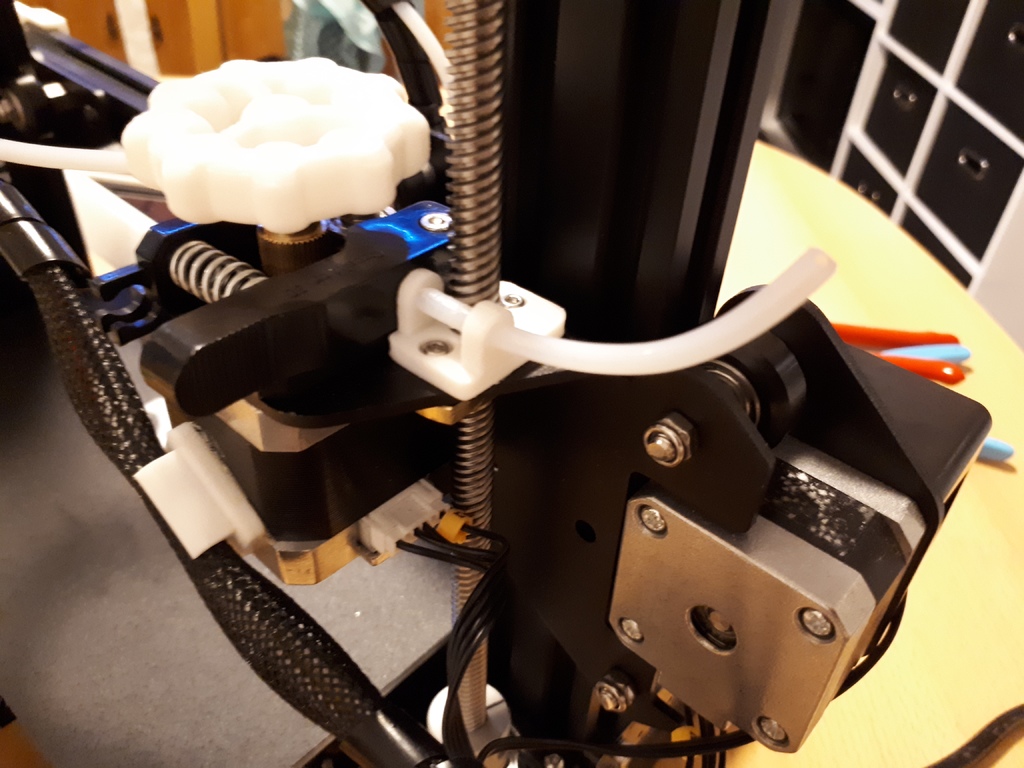 soft Bowden Filament Guide without Cable holder and fitting