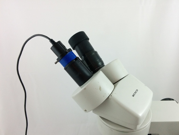 USB microscope holder