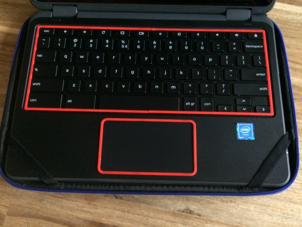 Chromebook Dell Mousepad Surround