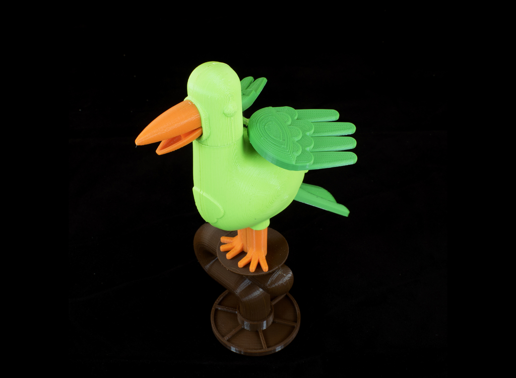 Flapping Mechanical Bird Toy