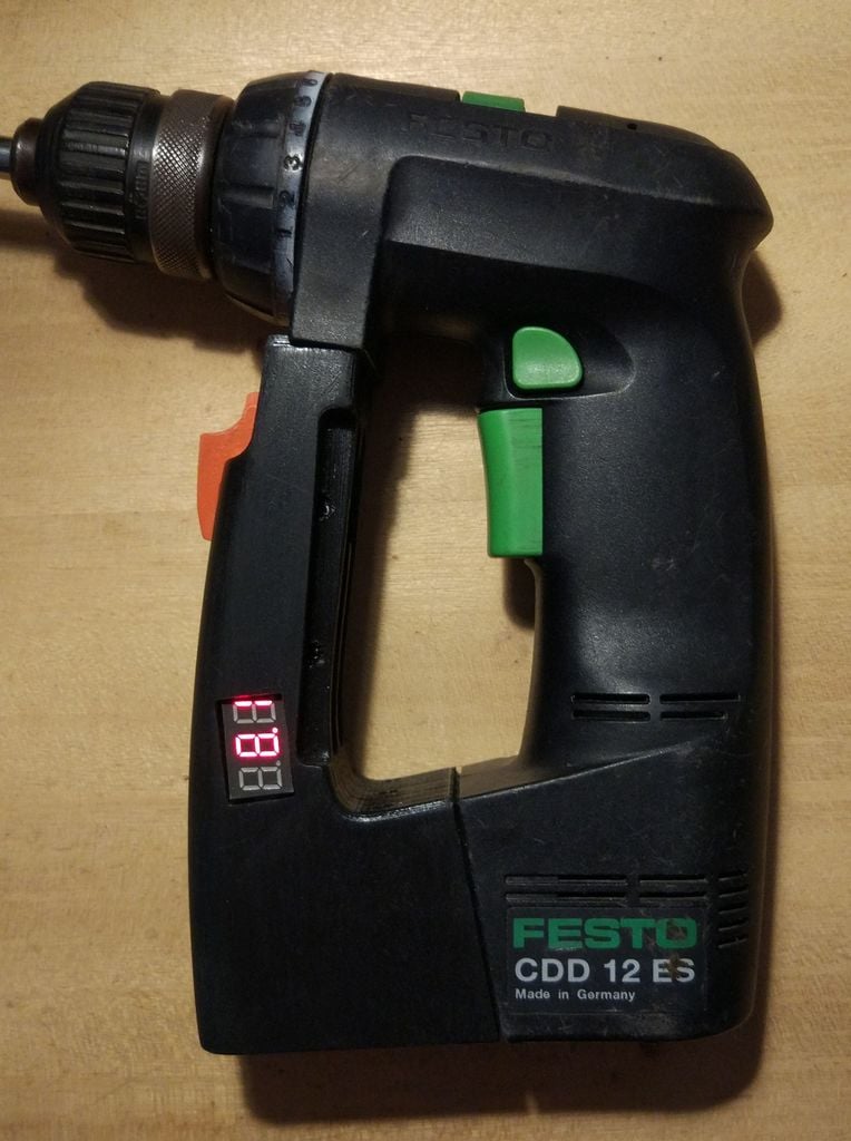 FESTO cordless drill CDD 12 battery holder
