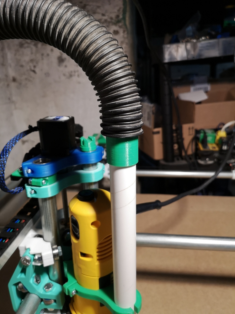 3/4" pvc to 1 1/4" ID vacuum hose adapter