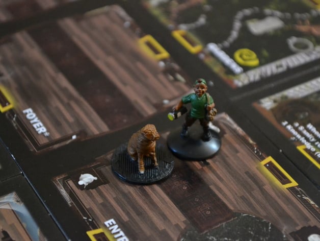 Betrayal at House on the Hill Dog Figure