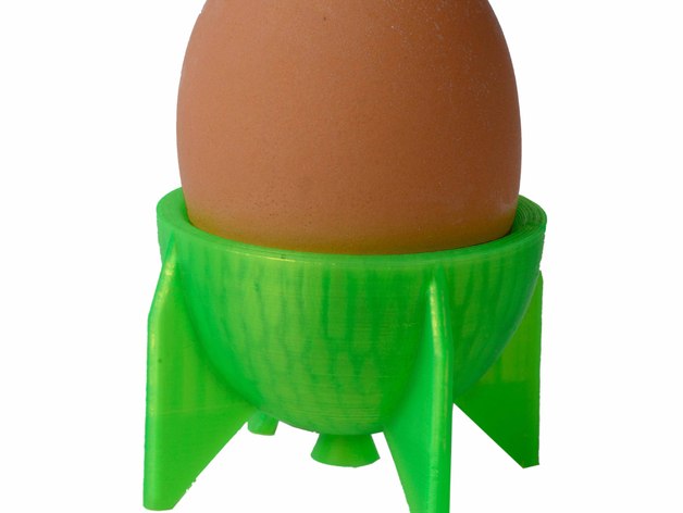 Egg Cup Rocket