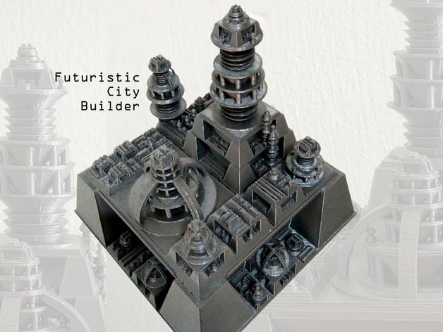 Futuristic City Builder Generator