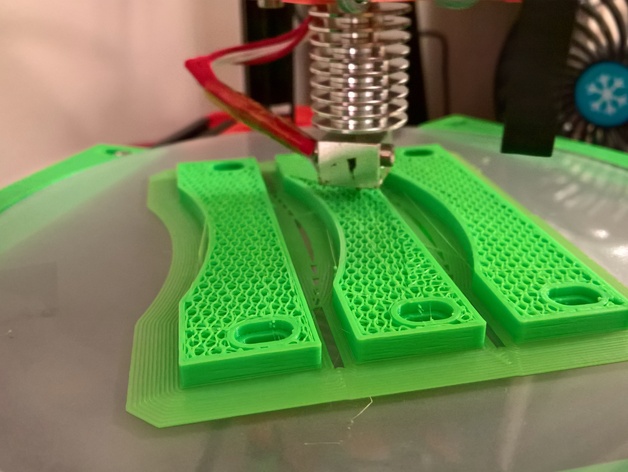 Kossel mini bed support