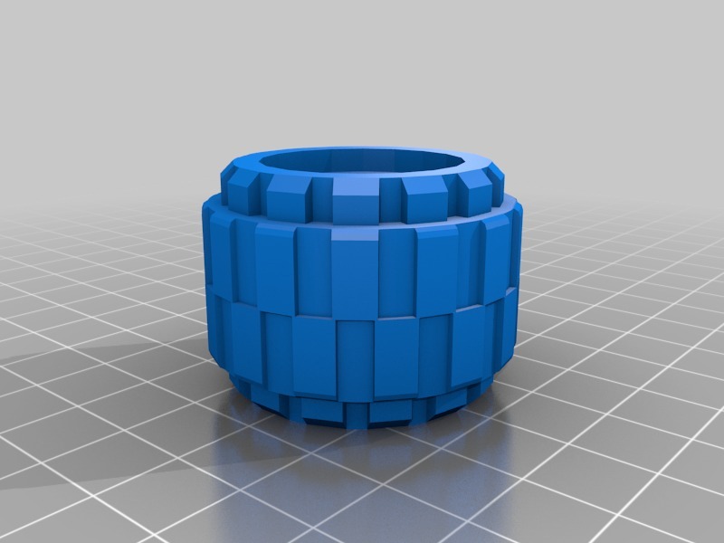 Lego Wheel modified (easy print)