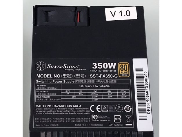 NAS Mini-ITX case PowerSupply 350W