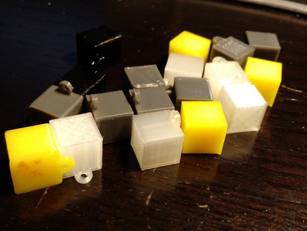 10mm Calibration Cube with direction