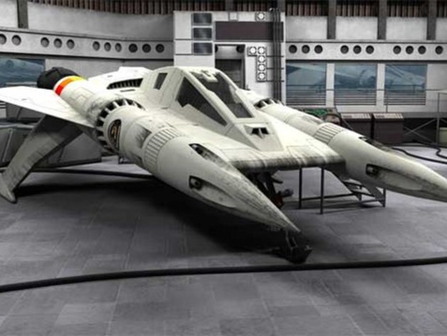 BucK Rogers and Hawks  Spaceships minitures