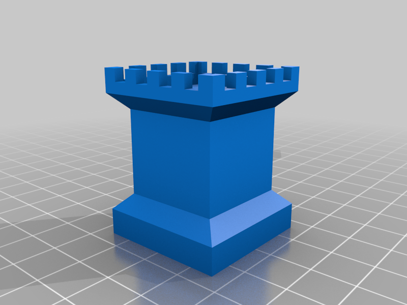 Castle tower for Duplo
