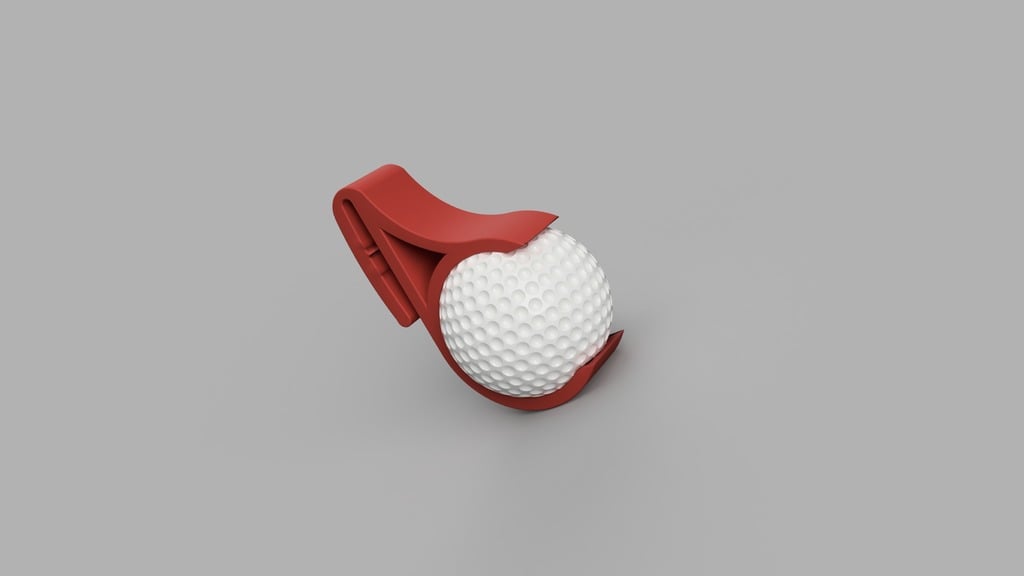 Golf Ball Belt Clip