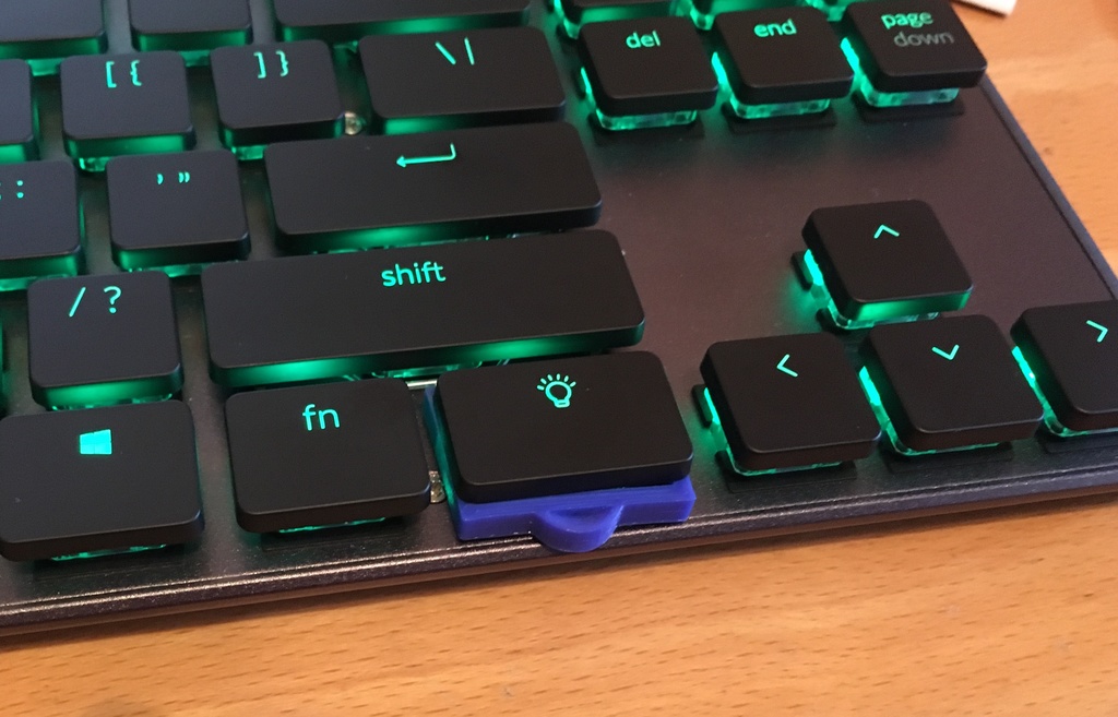 Keytron Keyboard Color Key Lockout