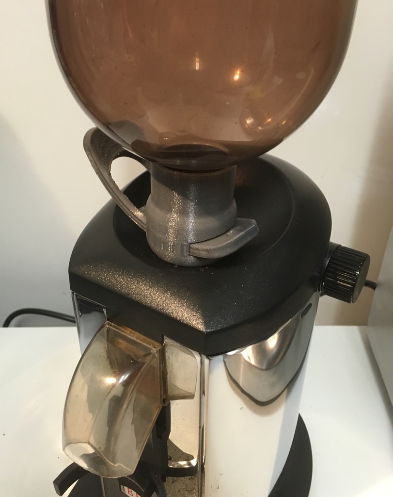 Bean Hopper Chute Shutter Stopper Baffle for Iberital Challenge Coffee Grinder