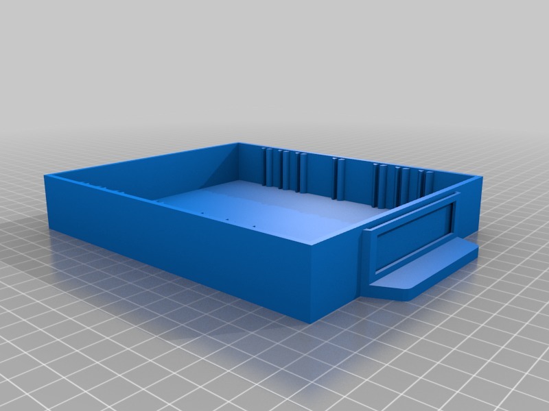Small Parts Organizer Bin (1" x 5" x 6" outer box dimensions)