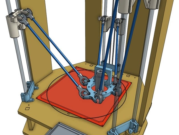 Silvestr - Linear Delta 3D Printer