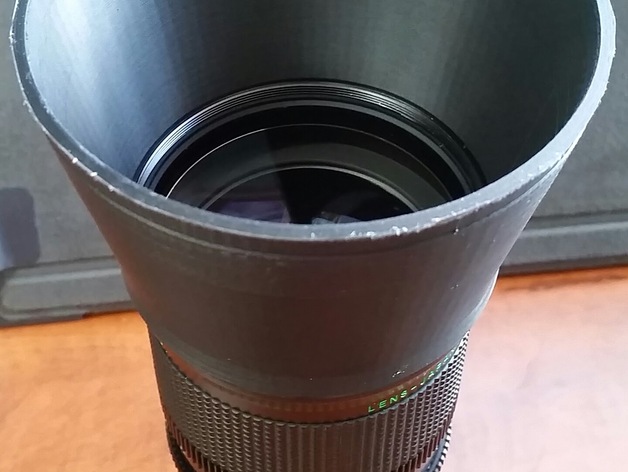 Fujinon 10-100mm TVZ zoom lens hood