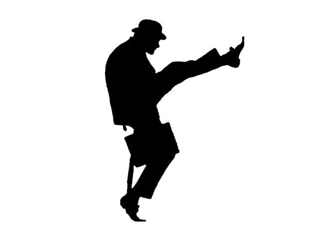 Ministry of silly walks logo