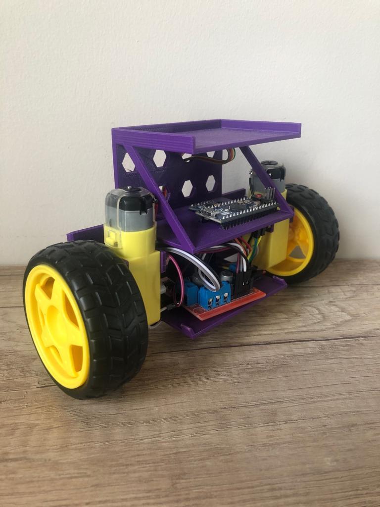 Customizable Self Balancing Arduino Robot ( Easy to Print)