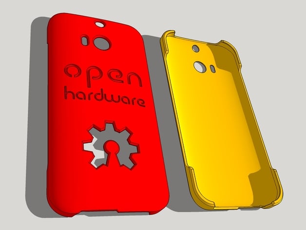 htc one M8 case ''Open Hardware''