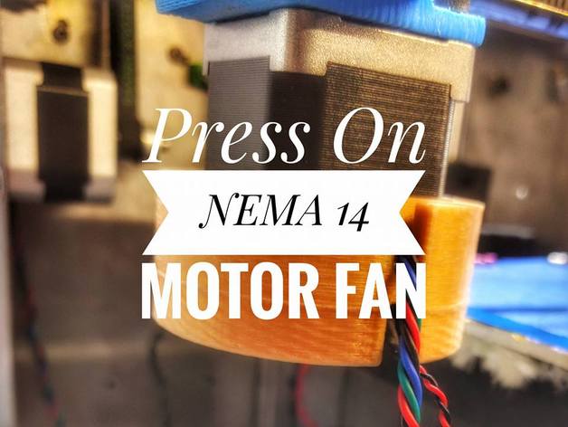 Press On NEMA 14 Motor Fan