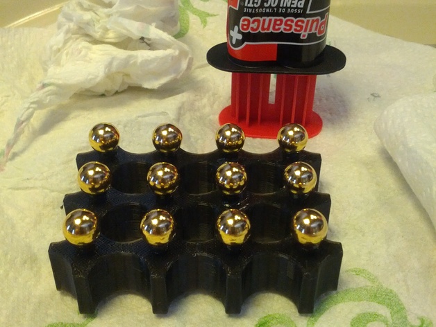 Magnetic ball joints for the Kossel Clear (the steel ball side)