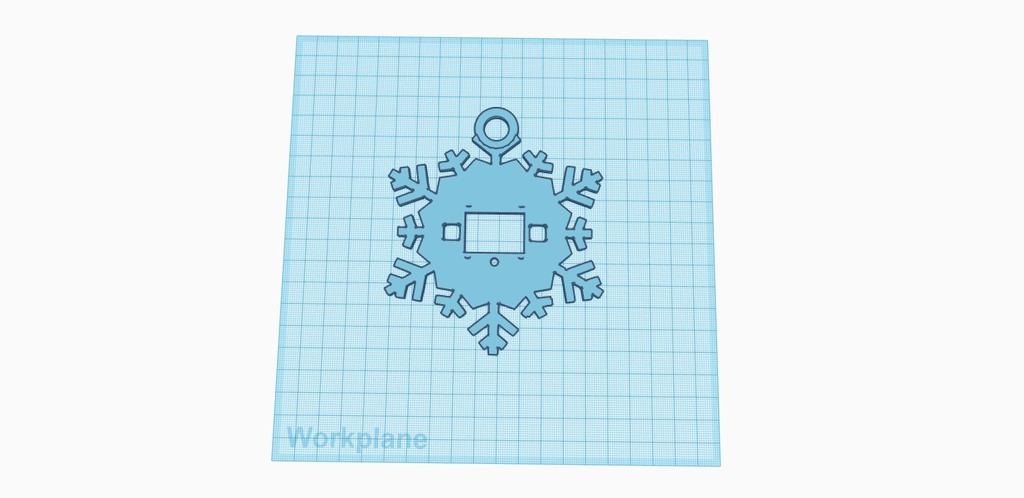MicroBit Snowflake