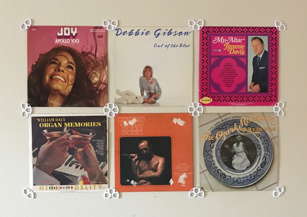 Vinyl Record Sleeve Wall Mounts/Holders