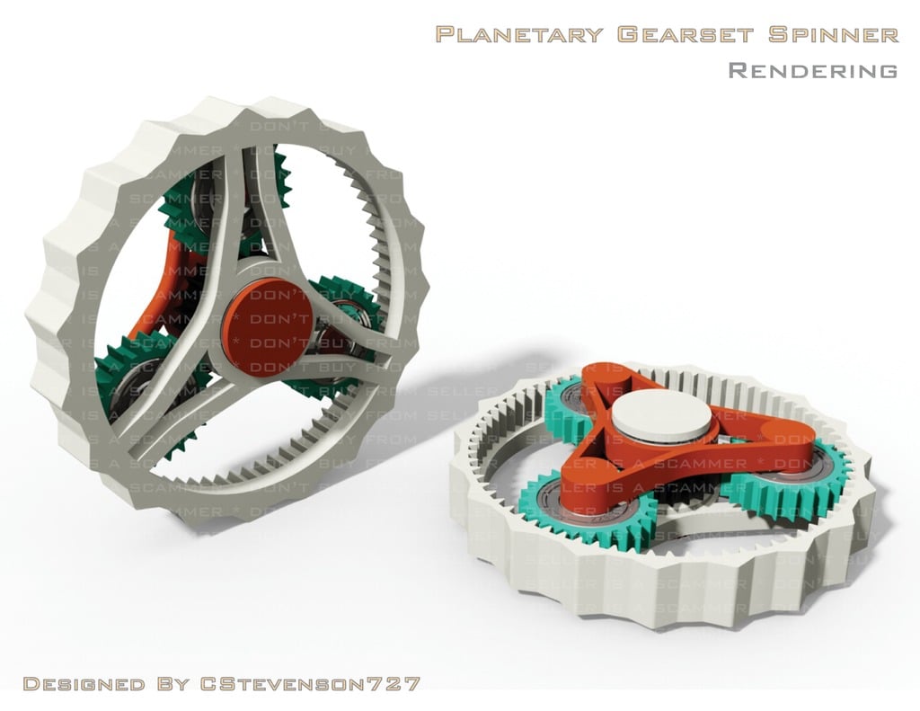 Planetary Gearset Spinner