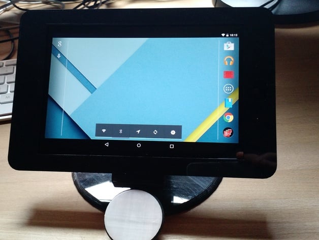 NFC enabled Tablet Stand for Nexus 7 (2012 Version) NFC Kiosk Stand