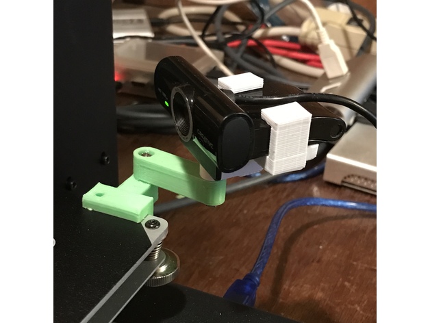Creative Live HD bed mount for Monoprice Maker Select Plus
