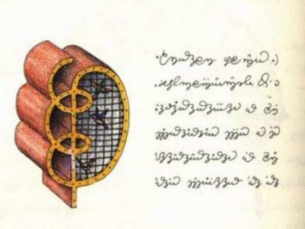 Bird cage design_codex seraphinianus