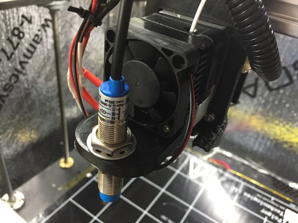 Autolevel Probe mount for Folger Tech FT-5 and Mk8 extruders