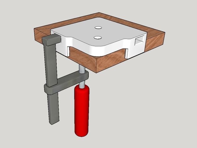 Woodworking Router Jig For Rounding Over Corners