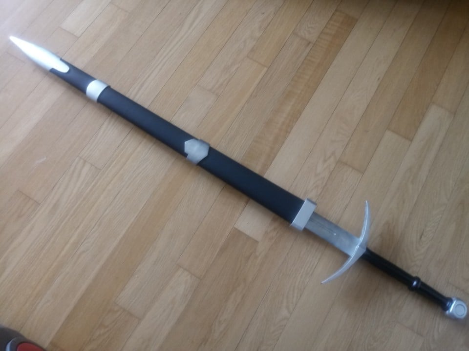 dark souls bastard sword +sheath (complete)
