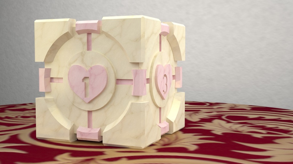 Companion Cube Dice