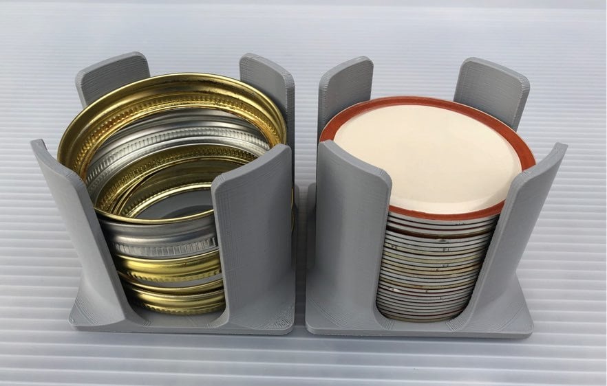 Canning Jar Lid Stackers