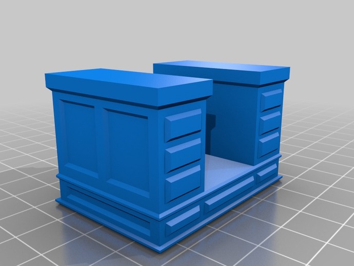 FICHIER pour imprimante 3D : bricolage - bureau PartnersDesk_preview_featured