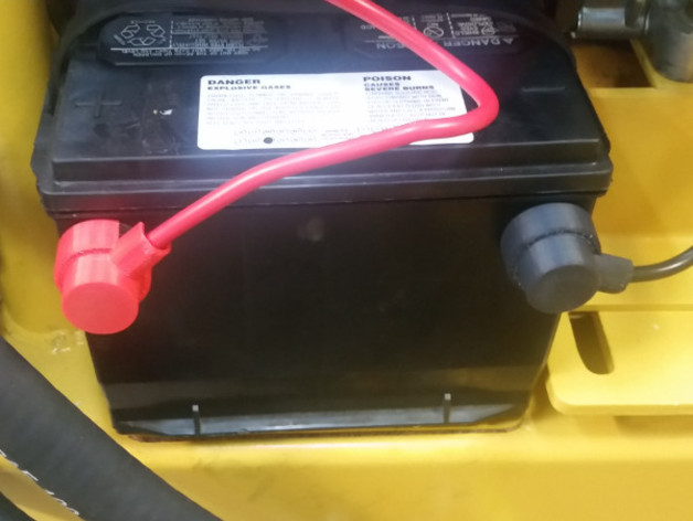 Side post battery terminal cover