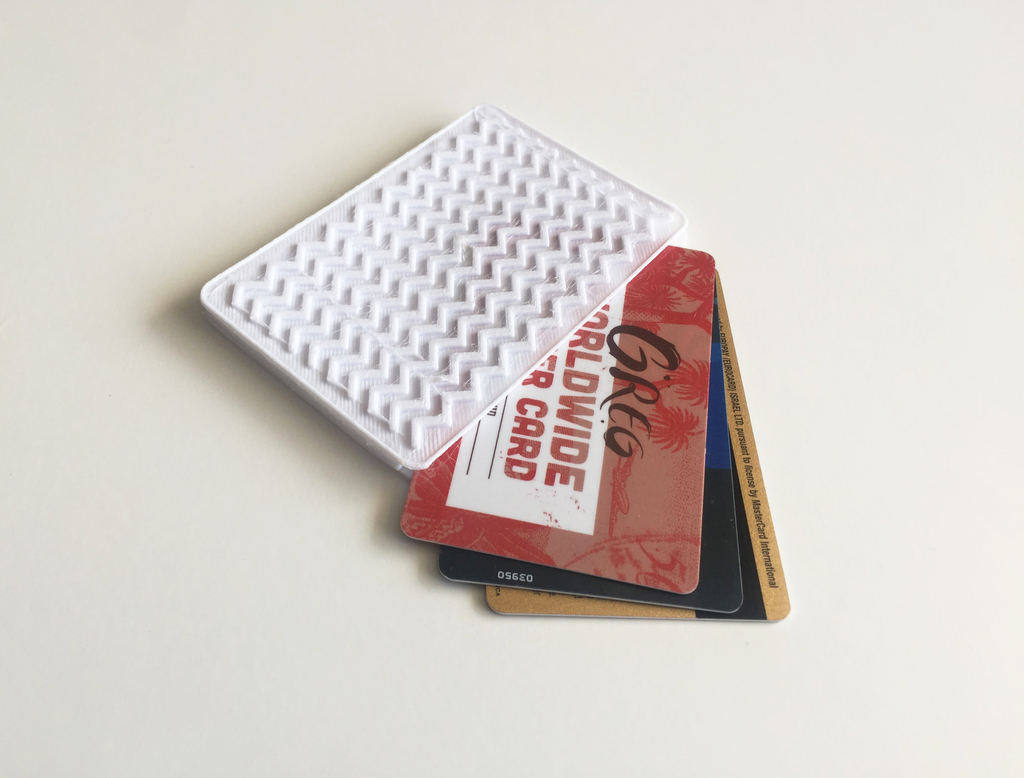 3D Fabric Wallet 