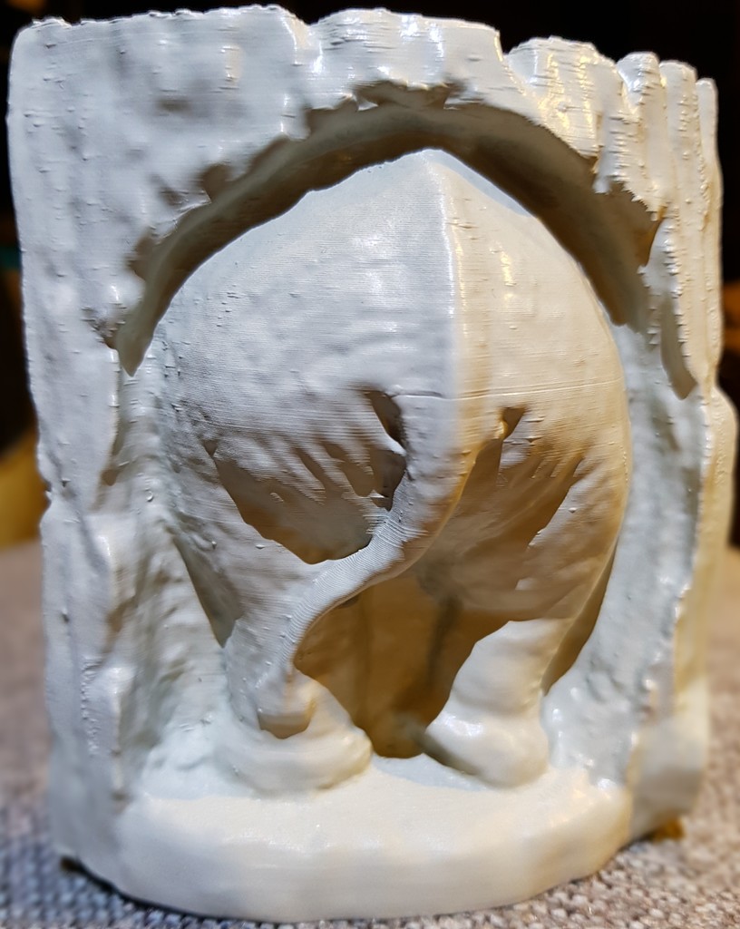 elephant or hippo butt (3D Scan)