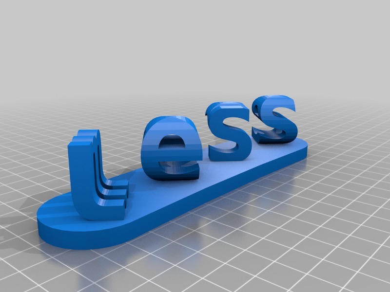 less is more illusion sculpture