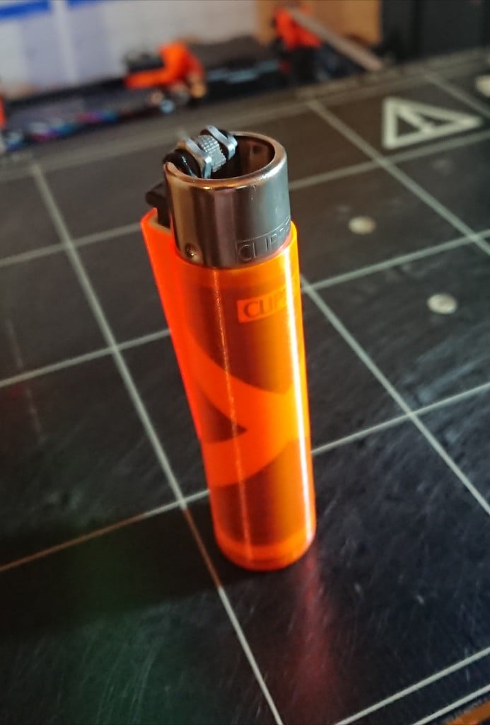 Clipper Lighter Case (Vase Mode)