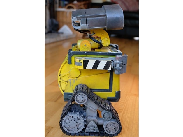 Wall E Robot Replica By Chillibasket Thingiverse