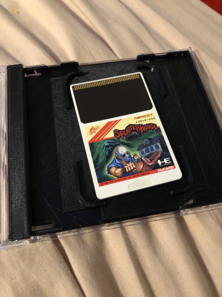 PC Engine / Turbografx CD Jewel Case inner tray replacement for HuCards