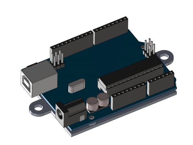 KISS Arduino Uno mounting plate