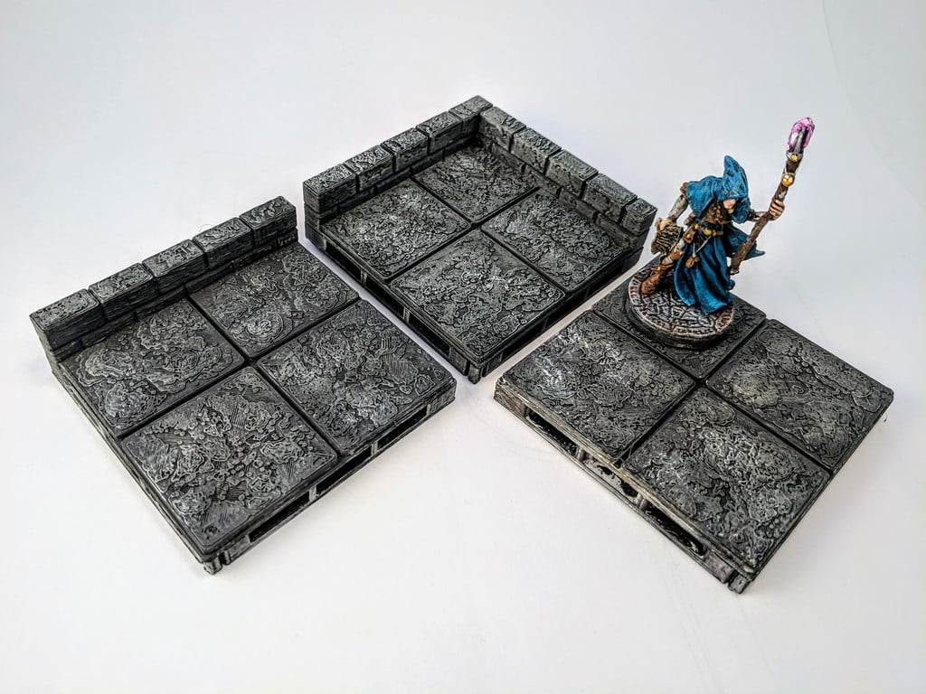 War-Lock Tiles: Stonework Base Set