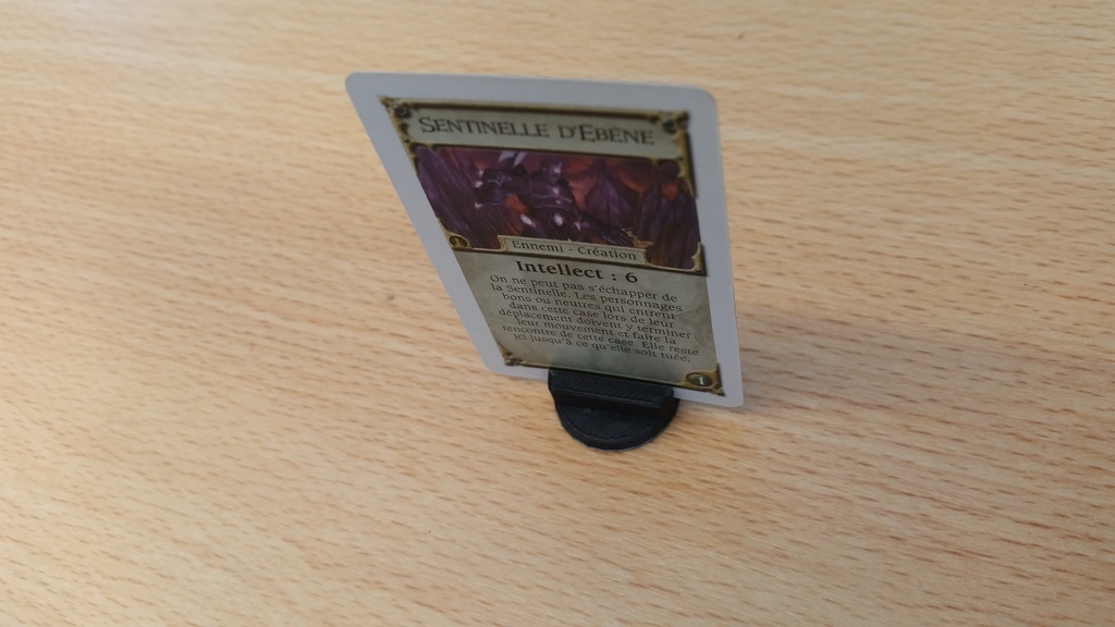 Talisman Single Vertical Card Holder