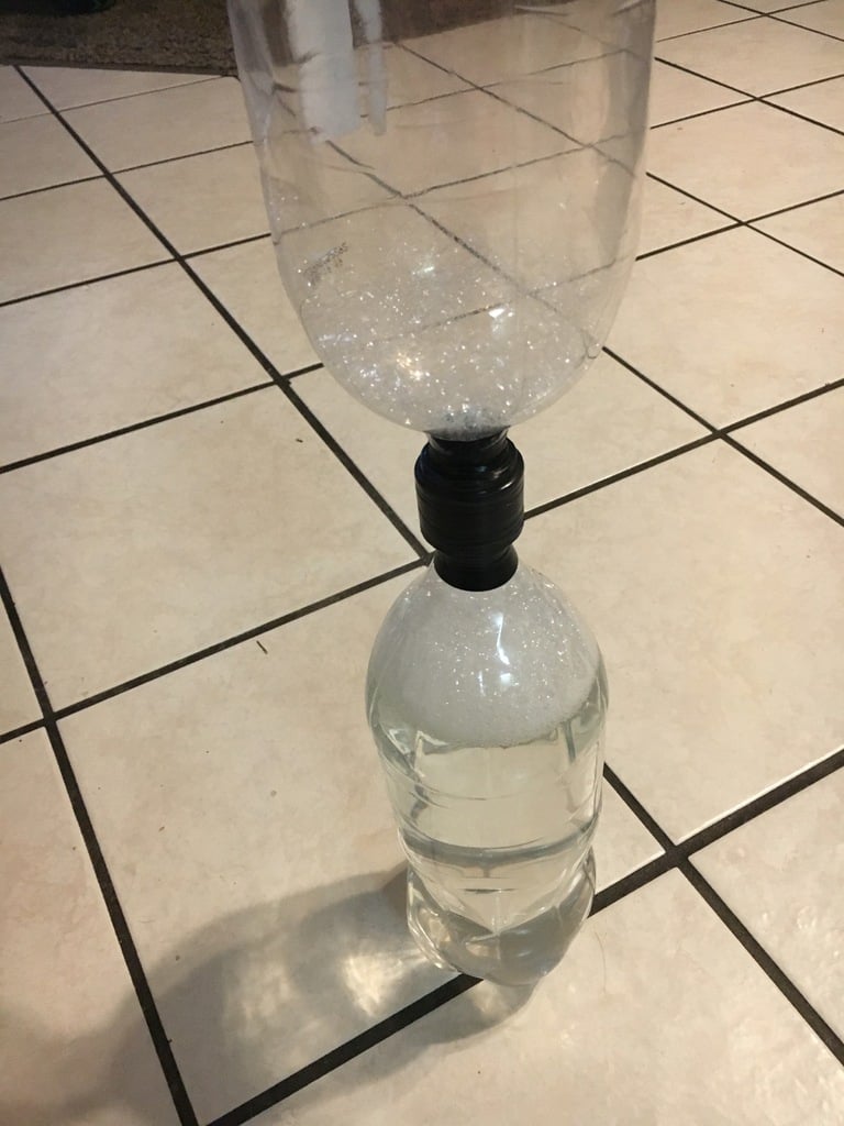 2 liter bottle to 2 liter bottle adapter cap